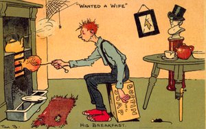 Wanted A Wife (chromolit) od Tom Browne