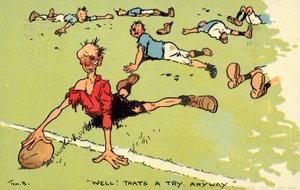 Dobře! To je pokus. Každopádně. (chromolitho) od Tom Browne