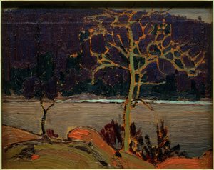 Fialový kopec od Tom Thomson