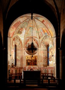 Život Panny Marie - Freska od Tommaso Masolino da Panicale