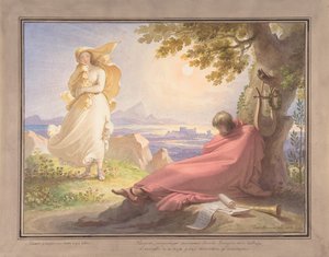 Tasso Contemplating Beauty, 1823.