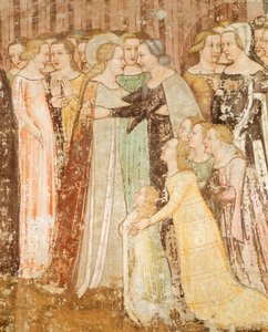Sbohem (detail), detail z Příběhů svaté Uršuly
