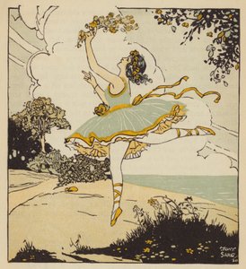 Columbine, milenka Harlekýna v Commedia dell