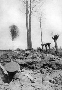 Kings Liverpool regiment čekající na Němce, první světová válka, 1914-1918, c1920