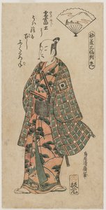 Ichikawa Danjuro II jako mladý samuraj od Torii Kiyohiro