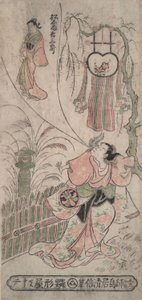 A c a r Segawa Kiku j? Nyní stříbrná g Matsushima základní sub r? od Torii Kiyomasu II