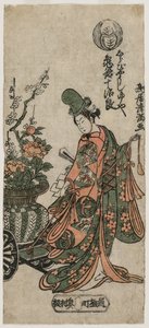 Kametani Jiro Aste Shiroboshi Danse r Oil a c. Air ry 1760s.