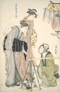 Nákup hrnkových rostlin: Brocades of the East od Torii Kiyonaga