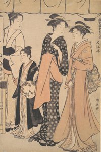 Ochlazování v Nakazu, 1782. od Torii Kiyonaga