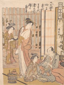 Zapomínání na synovskou zbožnost, ca. 1781. od Torii Kiyonaga