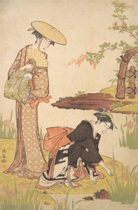 Iris Garden, ca. 1784. od Torii Kiyonaga