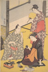 Kabuki a ca r Matsumoto prášek bílý doktor V, že? 1783. od Torii Kiyonaga