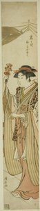 Sh Rene Maita zahodit Tomigaoka Sh Rene (svatyně Tomigaoka, panna zahodit) od Torii Kiyonaga