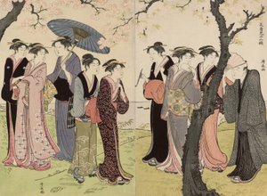 Třetí měsíc od Torii Kiyonaga
