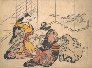 Tisk, 1703. od Torii Kiyonobu I