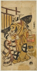 Oh, Hiroji Isa Asahina Saburo od Torii Kiyonobu I