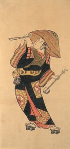 Ichimura Takenojo VIII, ca. 1720. od Torii Kiyotomo.