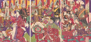 Civilní a vojenští důstojníci, prosinec 1877. od Toshimasa