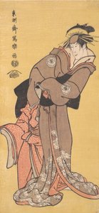 Ac and r Segawa Tomi Saburo Good jako te school r Te-san Toyama plan d Ac and r Ichikawa Kurizo as East. .. .. , 1794-95. od Toshusai Sharaku