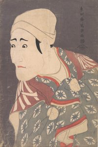 Herec Kabuki Morita Kan’ya VIII jako nositel nosítek ve hře A Medley of..., 5. měsíc, 1794.