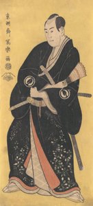 Sawamura Sojuro III jako měsíc Nagoya, 1794-95., 1794-9 od Toshusai Sharaku