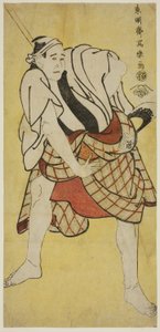 Ichikawa Tomimon jako Inokumamon Bay od Toshusai Sharaku