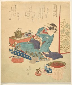 První zleva: Zlatá nádoba ze série A Collection of Treasures od Totoya Hokkei