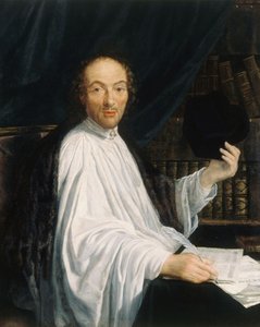Portrét básníka Jean-Baptiste de Santeuil 1630-1697, 1665-1670. od Toussain Dumée