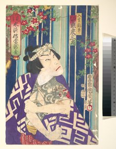 Imaginäres Porträt, Shuihuzhuan der Bühne: Tōryūdai - Schauspieler, Bandō Hikozaburō als Nyūunryū