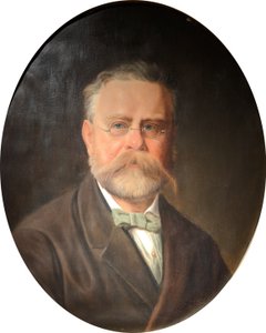 Portrét Fritze Reutera, Regionální muzeum Neubrandenburg od Trzęsacz
