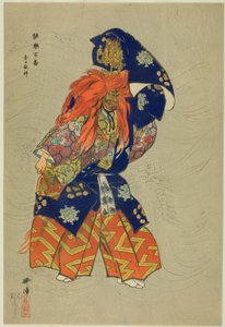 Kasuga Ryujin, ze série "Sto dramat (Nogaku hyakuban)" od Tsukioka Kogyo