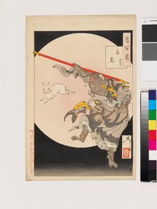 Nefritový králík od Tsukioka Yoshitoshi