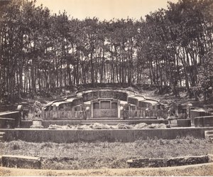 Mandarin Grave ve Foochow, ca. 1869. od Tung Hing.