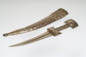 Jambiya Dagger (stříbrná) od Turkish School