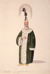 Master of Soup, osmanské období, třetí čtvrtina 18. století (wc na papíře) od Turkish School