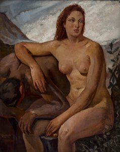 Adam a Eva, 1930. od Ubaldo Oppi