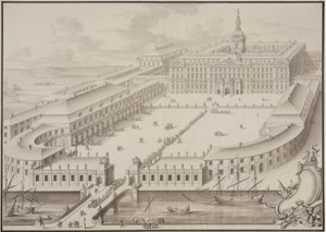 Zámek Christiansborg od Ubekendt