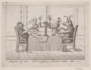 Zvláštní pohled na zakázku v roce 1798 od Ubekendt