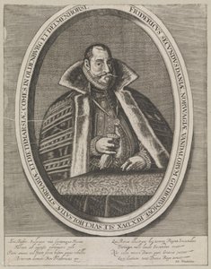 Frederic II, král dánský a norský od Ubekendt 1600 tallet