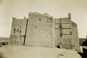 Klášter svatého Simeona, Asuán, Egypt, fotografie Ugo Monneret de Villard