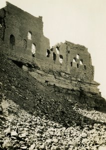 Klášter svatého Simeona, Asuán, Egypt, fotografie Ugo Monneret de Villard od Ugo Monneret de Villard