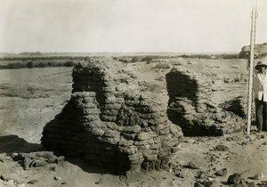 Hrobka na nekropoli, Kasr Ibrim, Egypt, fotografie Ugo Monneret de Villard od Ugo Monneret de Villard