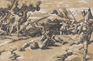 David a Goliáš, ca. 1520-27.
