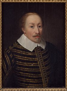 Charles IX roi de Suede - Portrét švédského krále Karla IX (1550-1611), Pasch, Ulrika Fredrika (1735-1796). Olej na dřevě. Rozměr: 21 x 15 cm. Národní muzeum Stockholm
