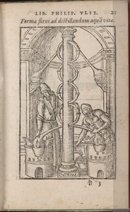 Alchymistický aparát Z: Kniha tajemství přírody, 1556-1557 od Ulstadius