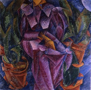 Spirálová kompozice, 1913 od Umberto Boccioni