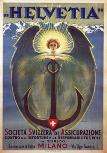 Plakát Helvetia od Umberta Boccioniho od Umberto Boccioni