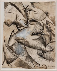 Chci nechat lidské formy v pohybu (svaly v pohybu) od Umberto Boccioni