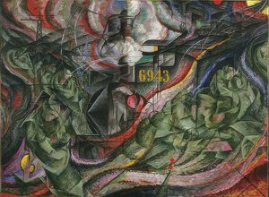 Stavy mysli I: Loučení. 1911 od Umberto Boccioni