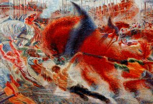Město se zvedá od Umberto Boccioni